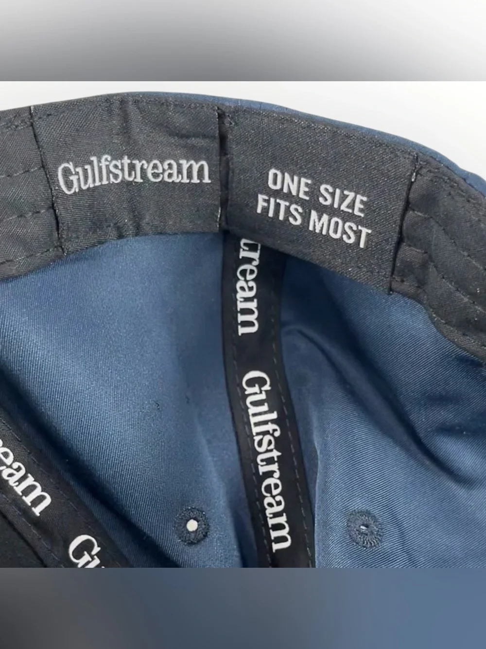 Gulfstream G700 Hat Navy Blue Embroidered Aviation Aircraft Adjustable Cap OSFM